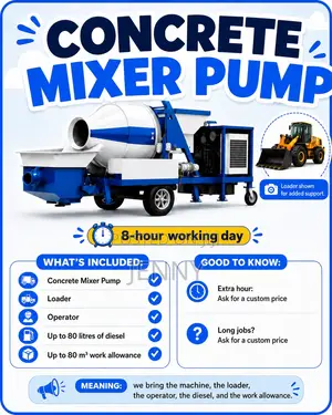 Concrete Mixer Pump