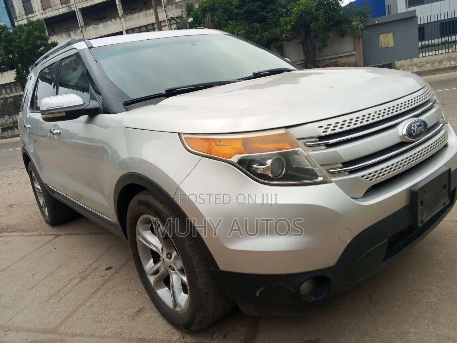 Ford Edge 2012 Silver