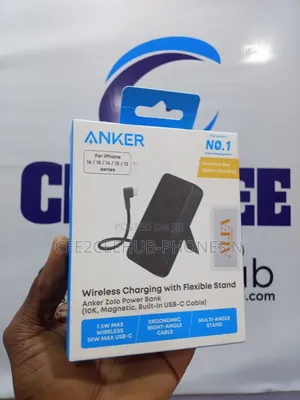 Anker Zolo 10,000mAh 30w Wireless Powerbank