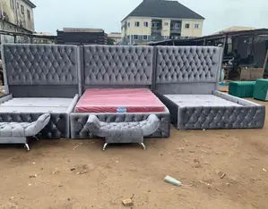 6x6 Bed Frame With Footrest – Premium Comfort Elegant Design