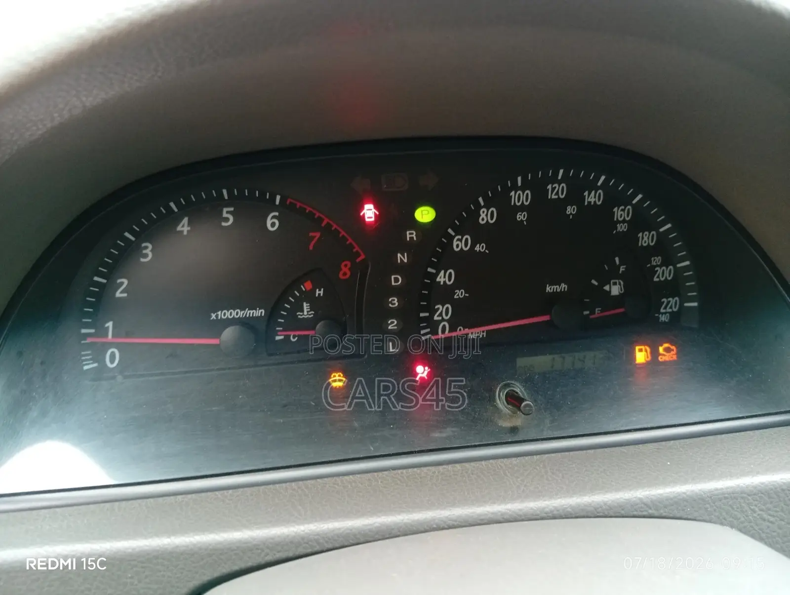 Toyota Camry 2003 Gray