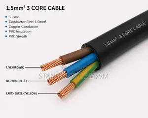 1.5mm 3 Core