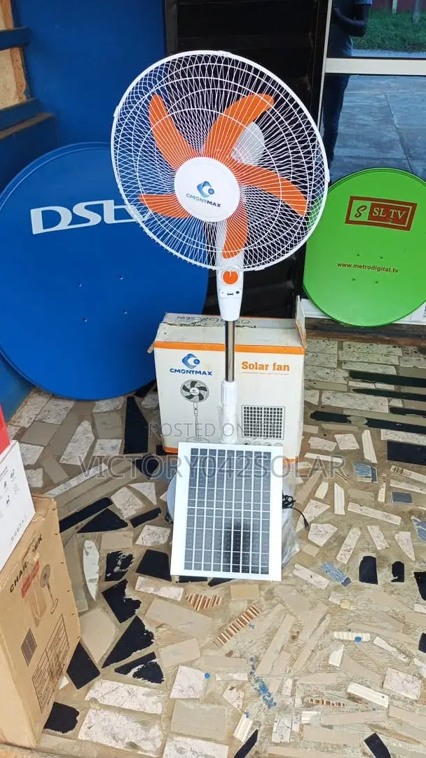 16 Inches Solar Fan