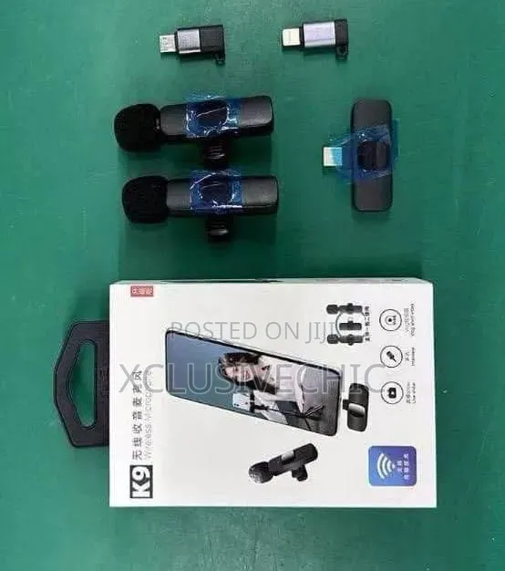 3 in 1 Wireless Lapel Microphone With Android and Type C