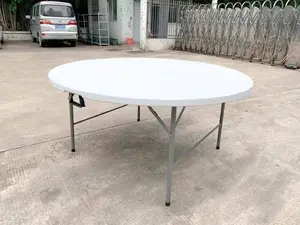 5ft Round Banquet Table – Perfect for Elegant Event Setups