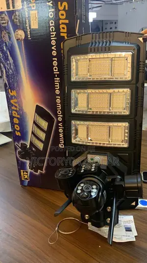 Solar Light With Security Camera Available All in One