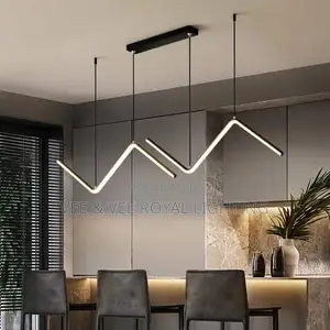 Modern v Line Pendant Chandelier - For Dining, Kitchen, Restaurants