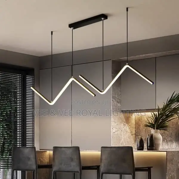 Modern v Line Pendant Chandelier - For Dining, Kitchen, Restaurants