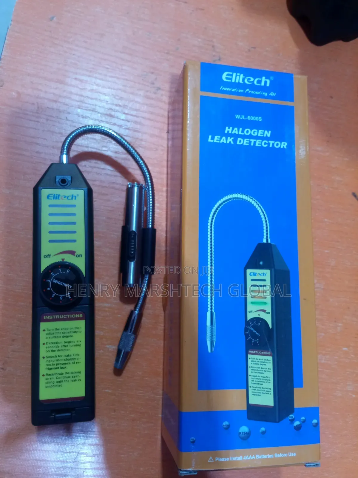 Halogen Leak Detector