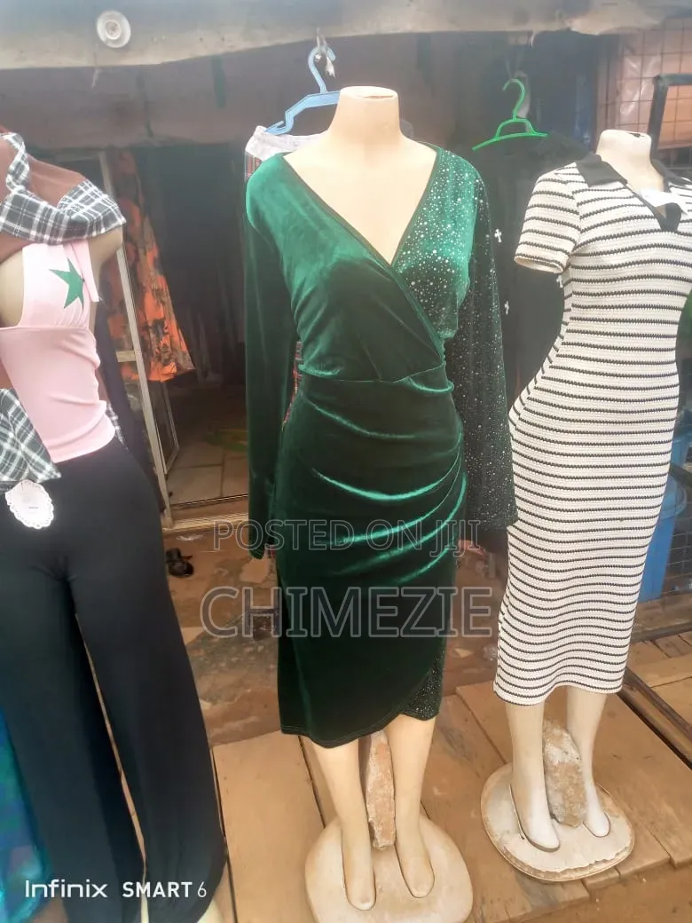 Plus Size Emerald Green Evening Dress