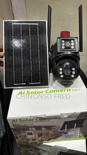 Solar PTZ Camera 2lens