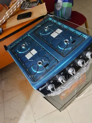 Affordable Boscon Bos-Gss500 4 Gas Burner Gas Cooker With Glass Lid