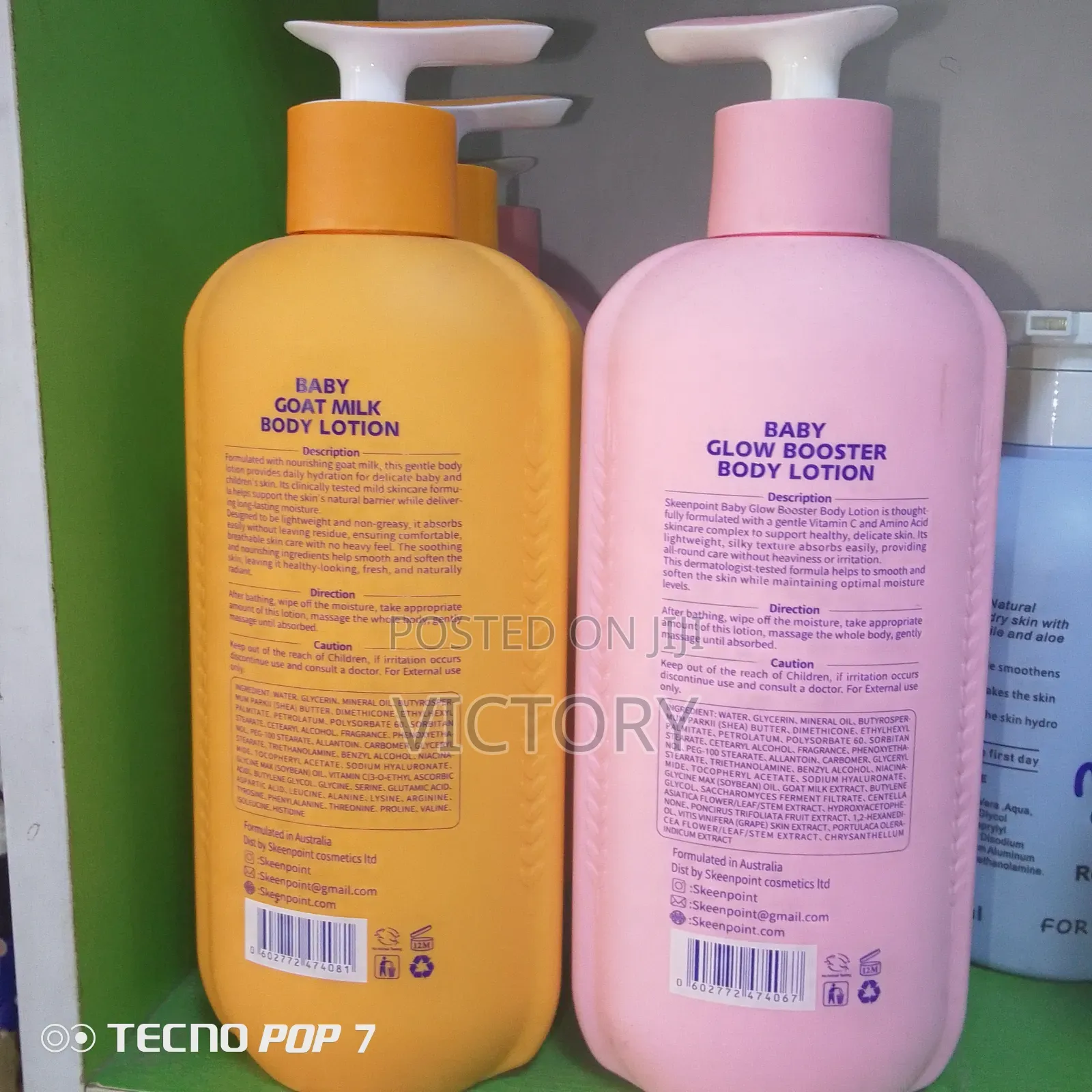 Kids Goat Milk Lotion 500ml