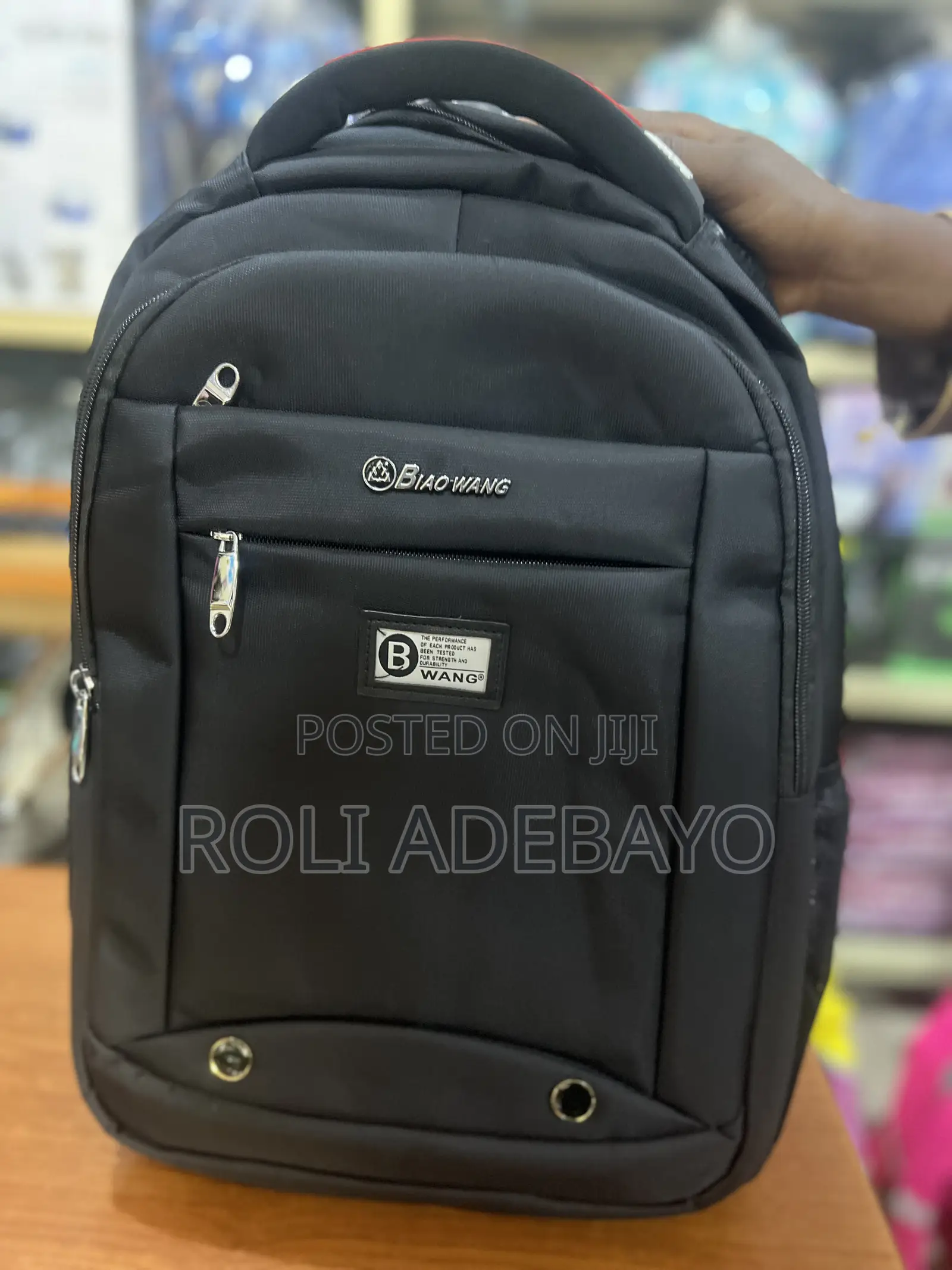 Biao Wang Laptop Backpack