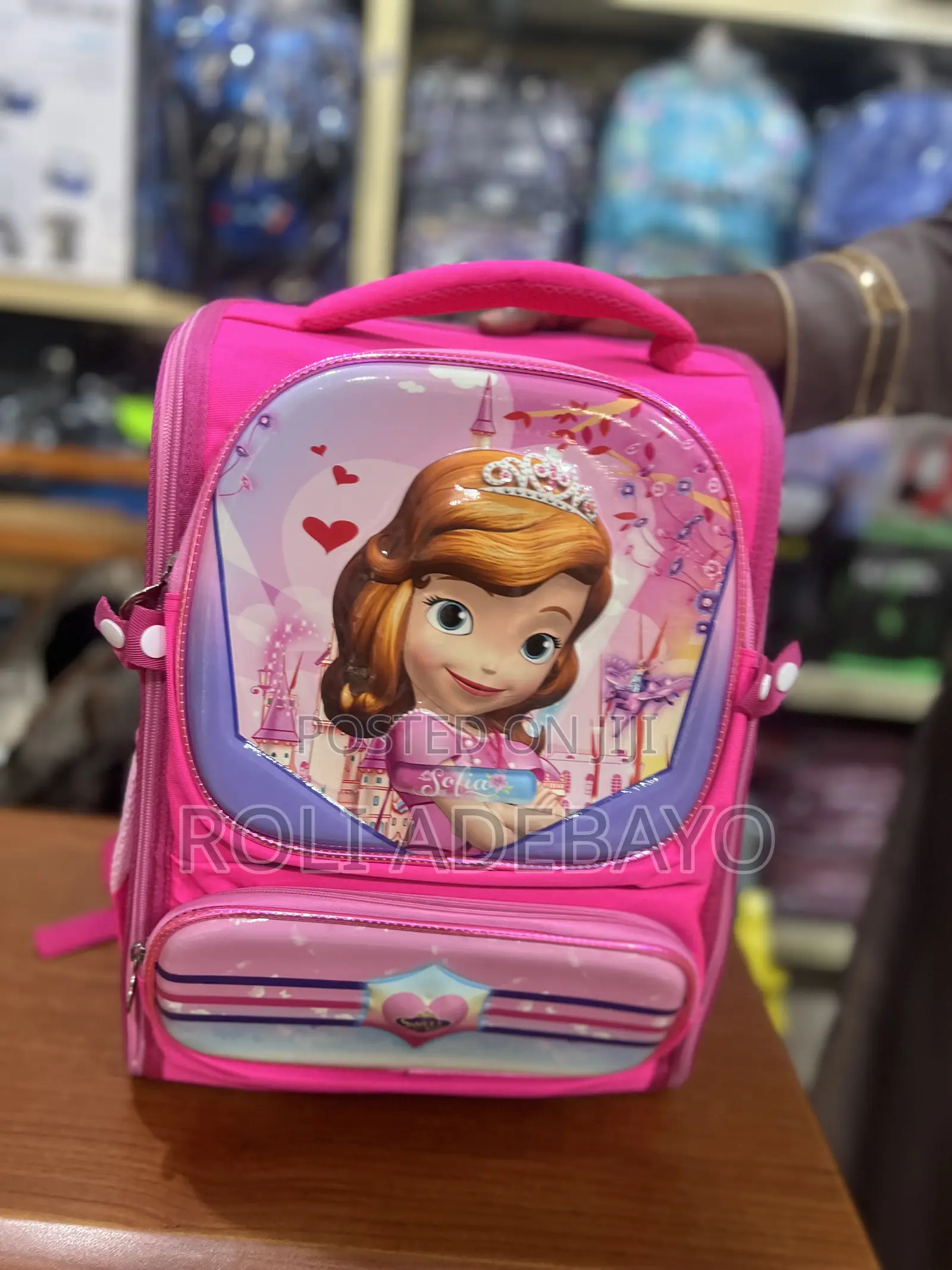 Sofia the First Themed School Backpack