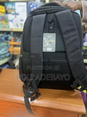 HPPOILO Brand Black Laptop Backpack