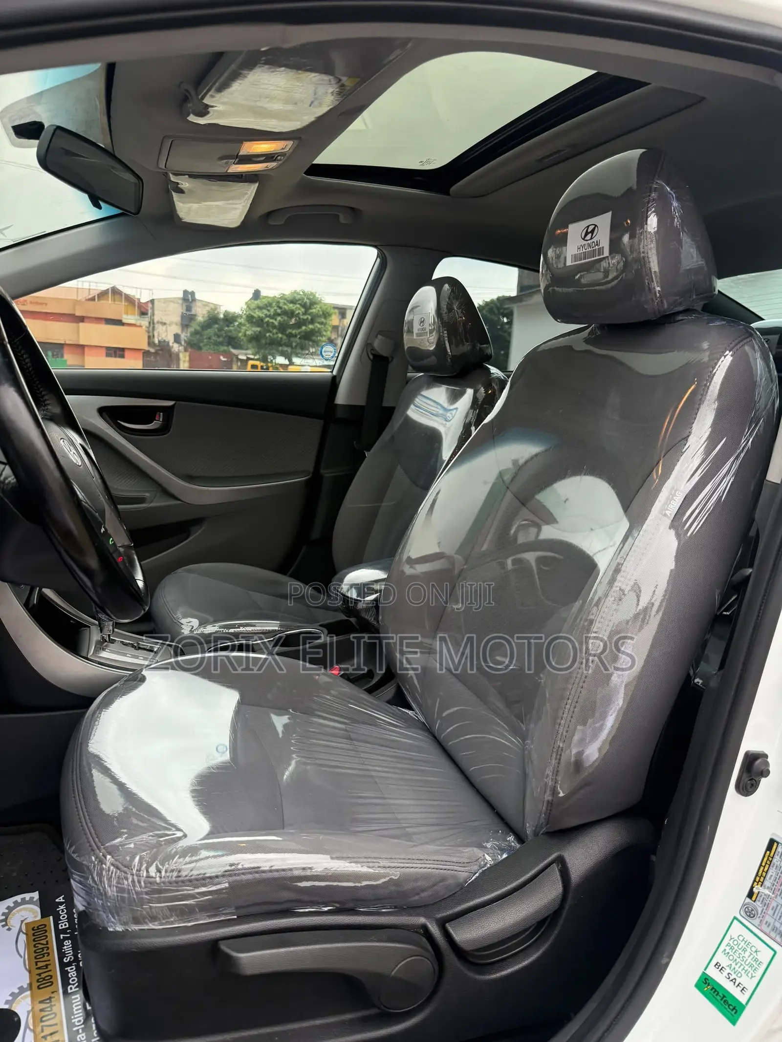 Hyundai Elantra 2013 White