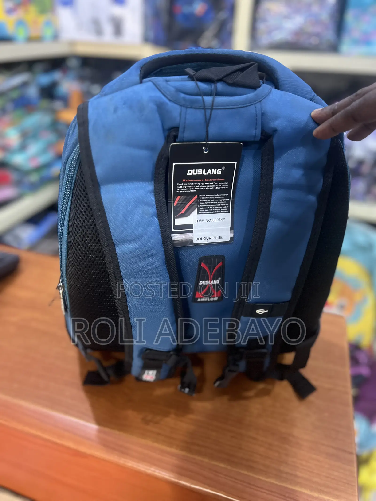 Blue Luzhiyuan Backpack