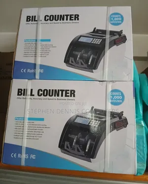 Bill Money Counting Machine Note Detector and Speed Count