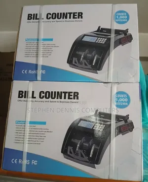 Bill Money Counting Machine Note Detector and Speed Count