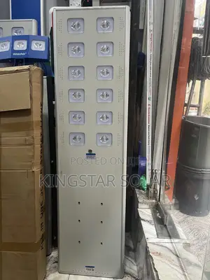 Wakatek 100W All-in-One Solar Street Light