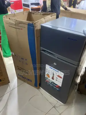 Modern 105L Skyrun Dual Door Refrigerator