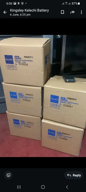 Glory Money Counting Machine Note Detector 800n