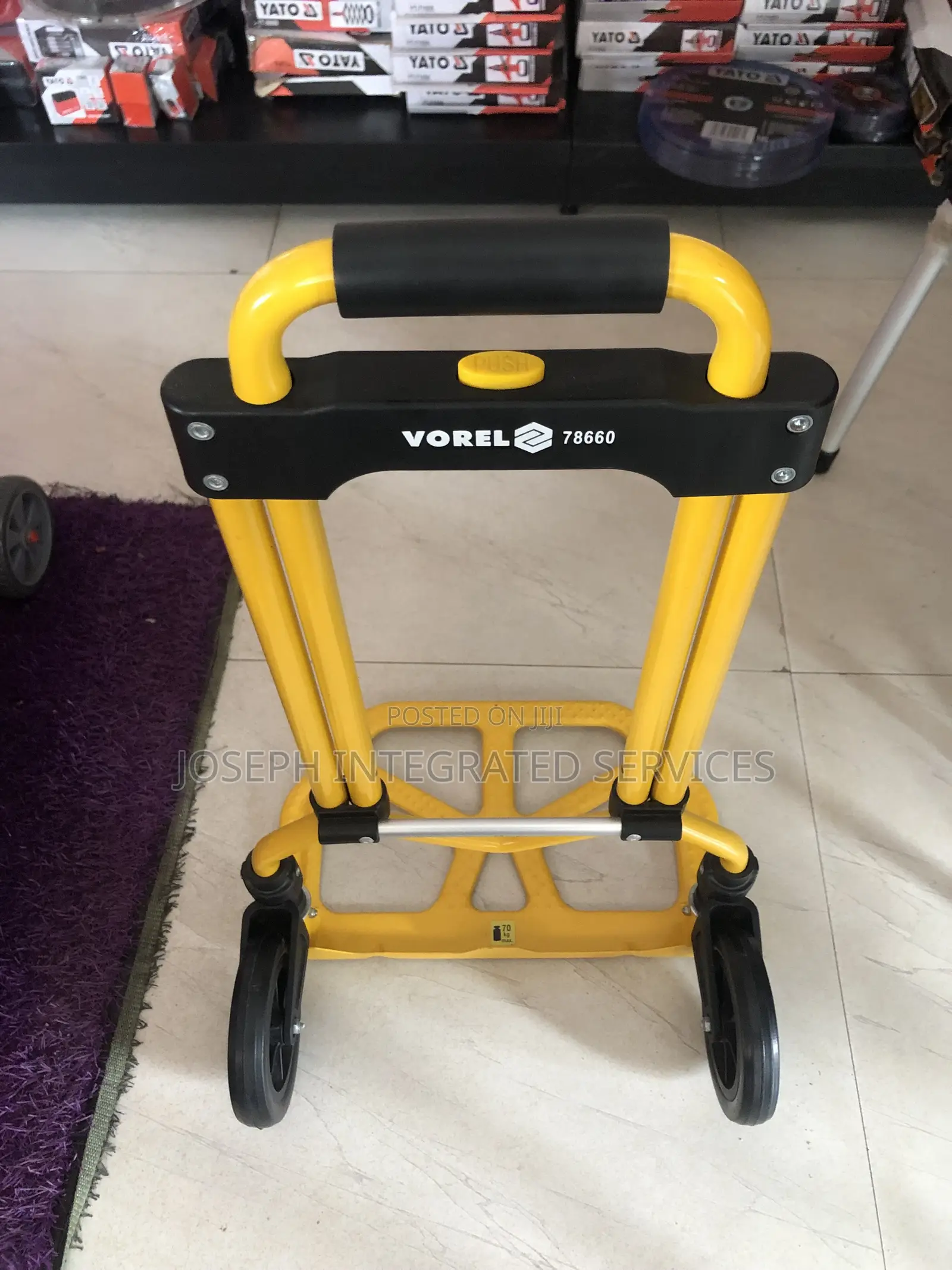 Vorel Foldable Hand Truck, Model 78660