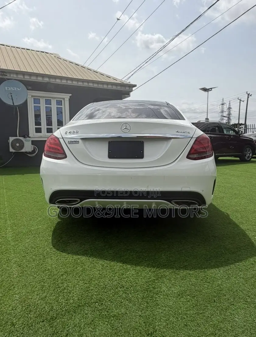 Mercedes-Benz C400 2016 White