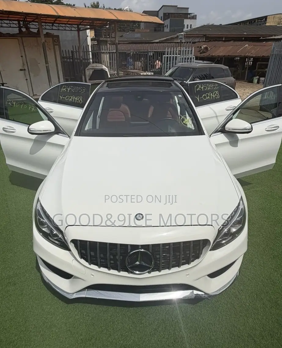 Mercedes-Benz C400 2016 White