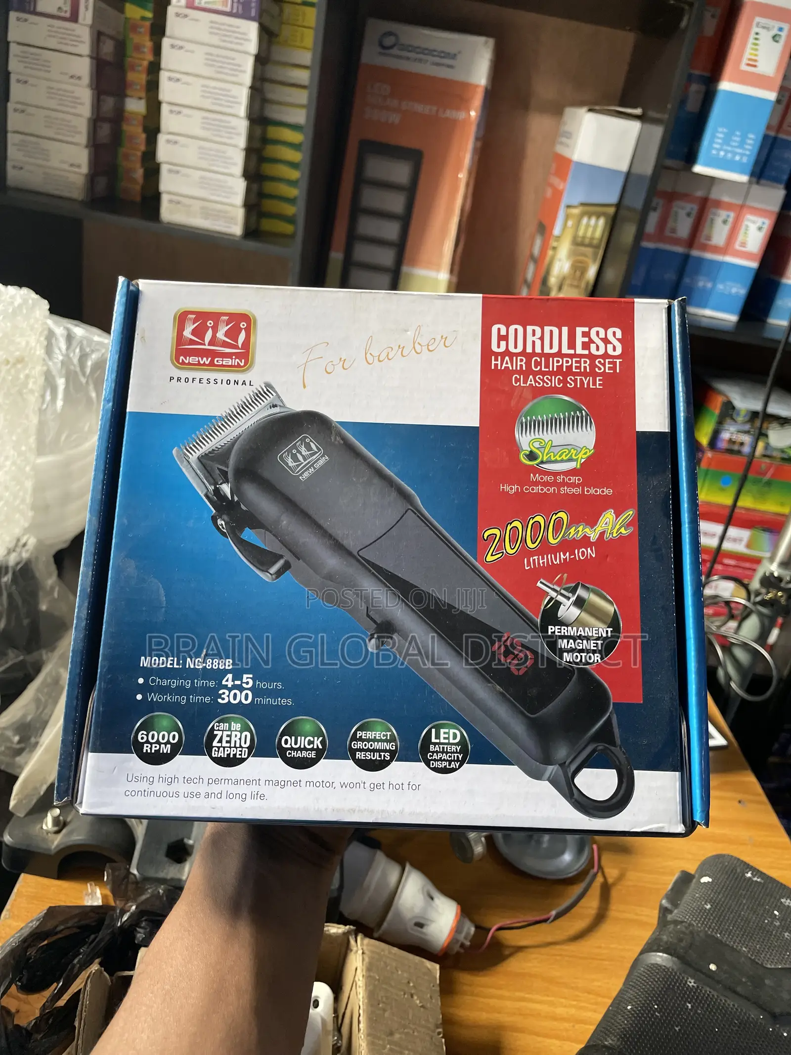 Cordless Hair Clipper