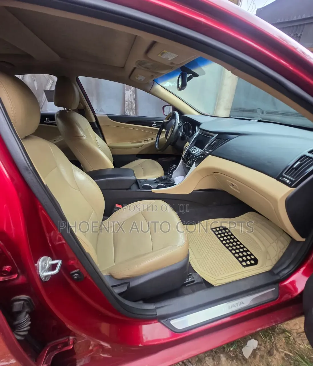 Hyundai Sonata 2012 Red