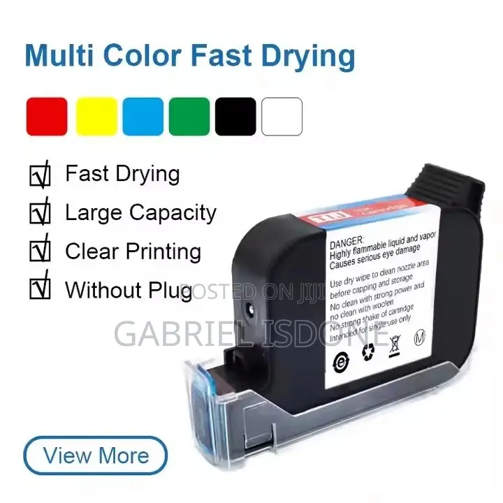 Handheld Inkjet Printer Prints Date, Barcode, Batch Number Image LOGO