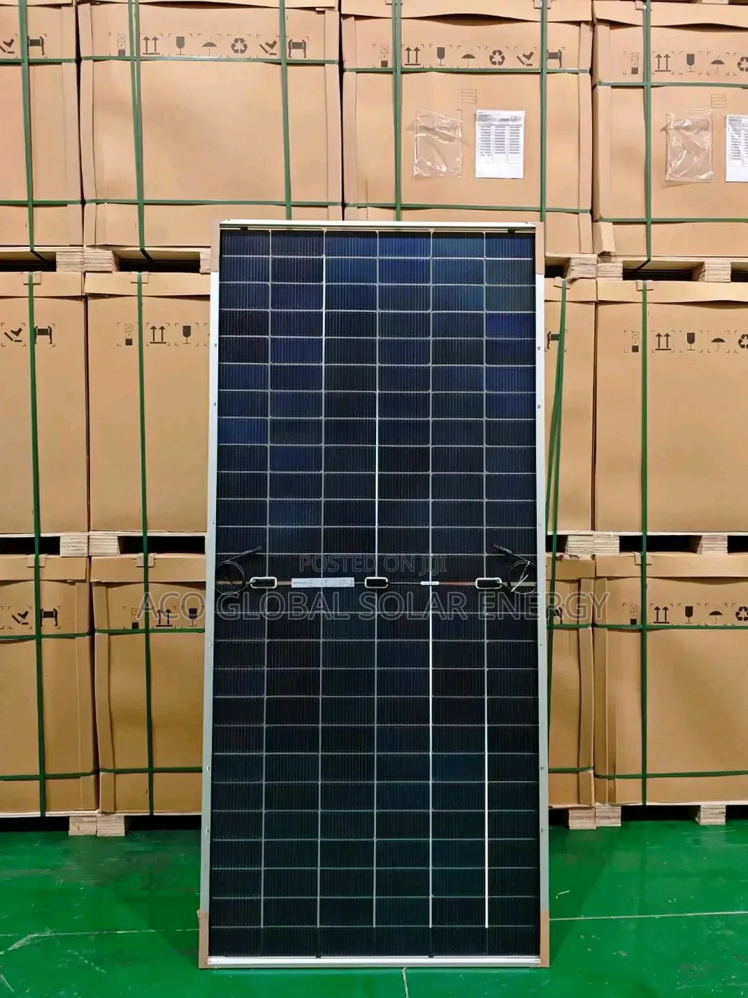 600w Jinko Bi Facial Panel.
