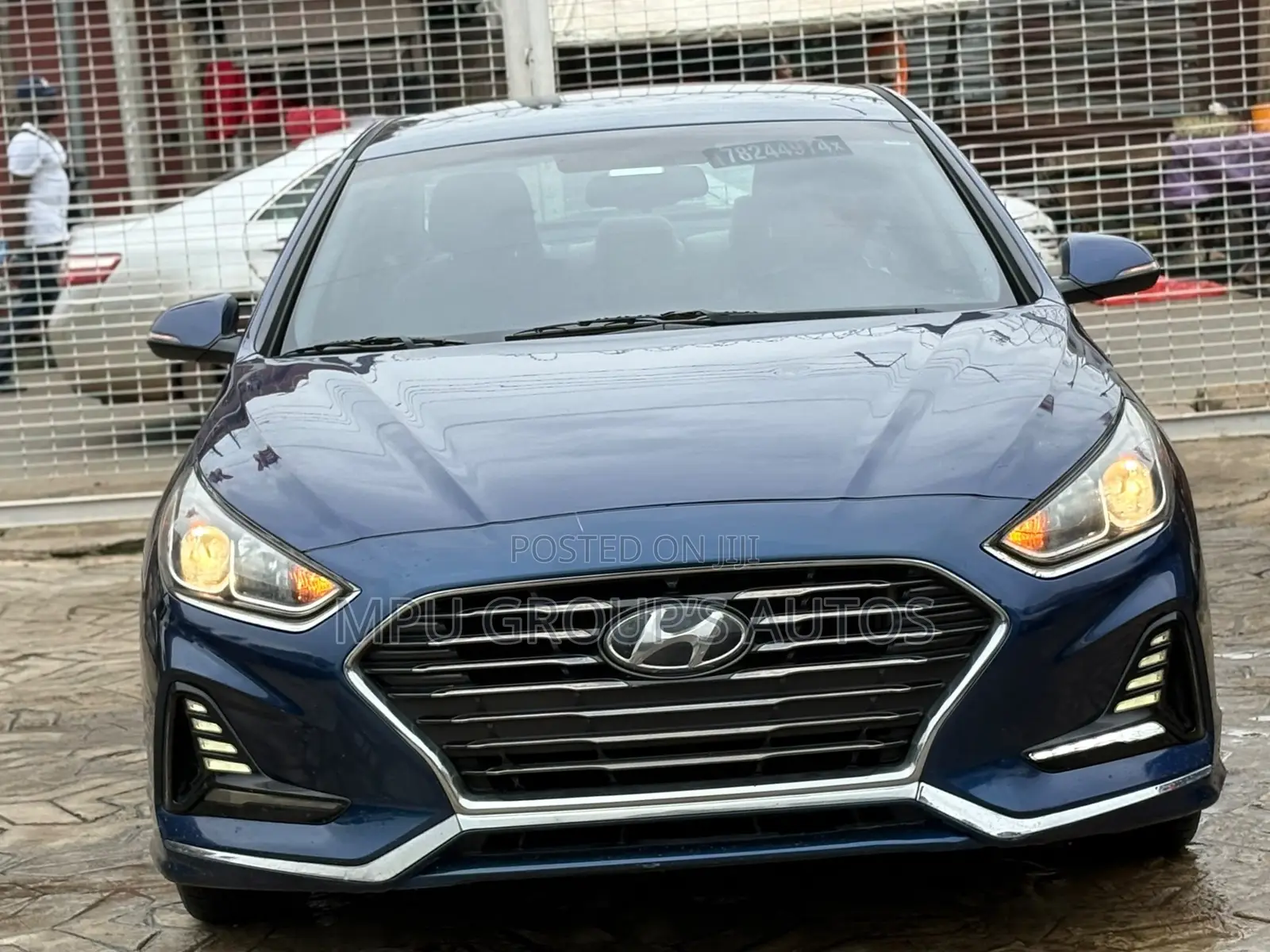 Hyundai Sonata 2018 Blue