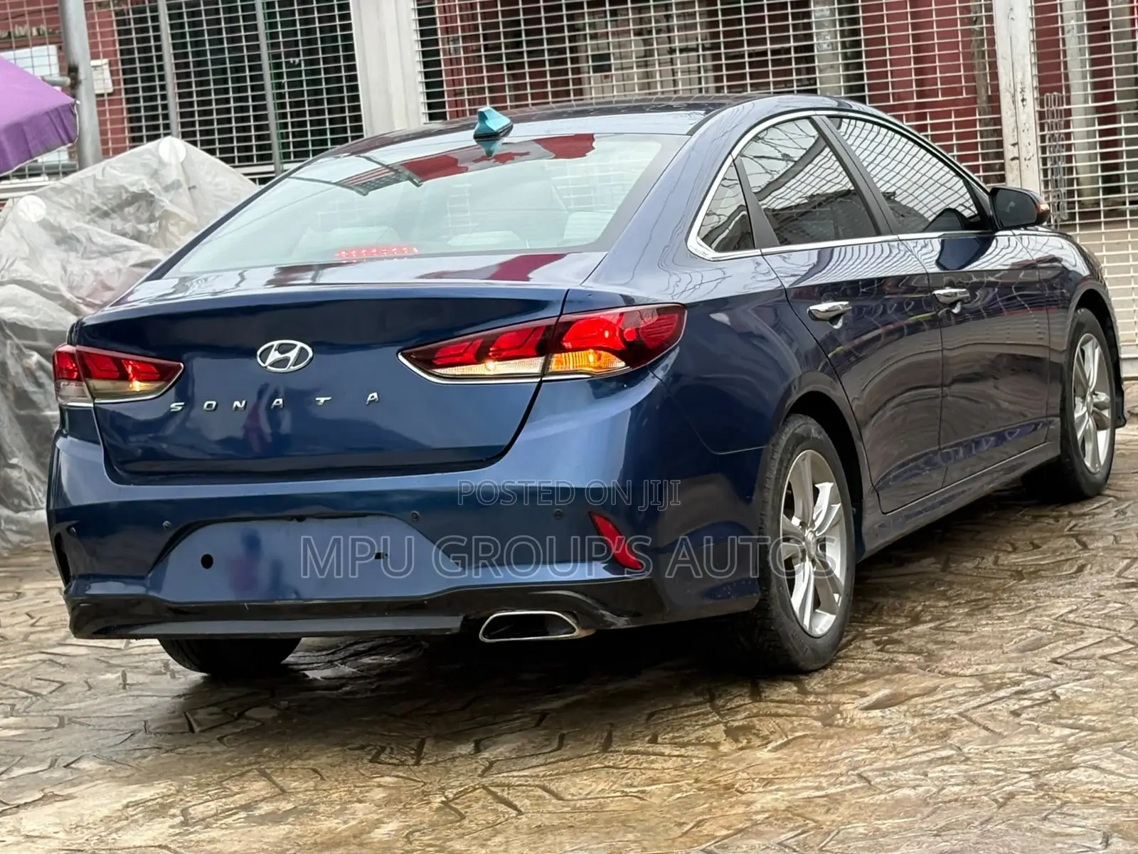 Hyundai Sonata 2018 Blue