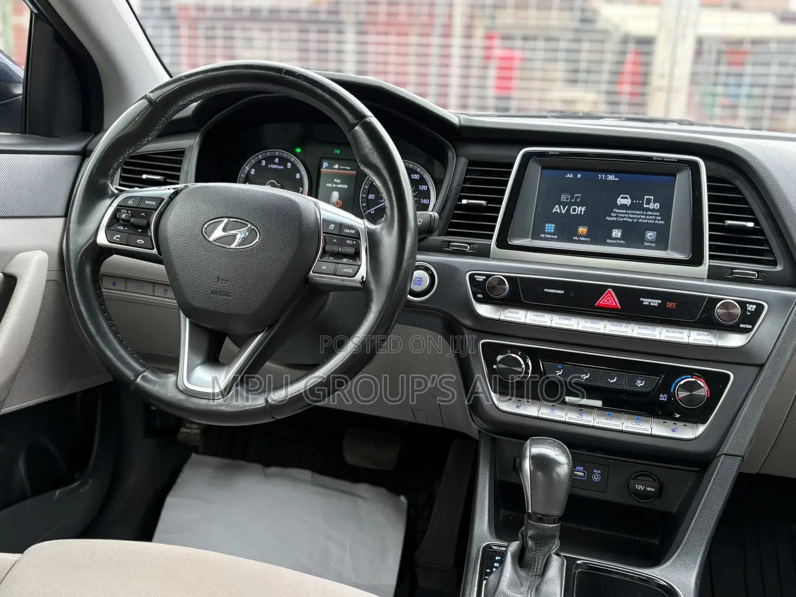 Hyundai Sonata 2018 Blue