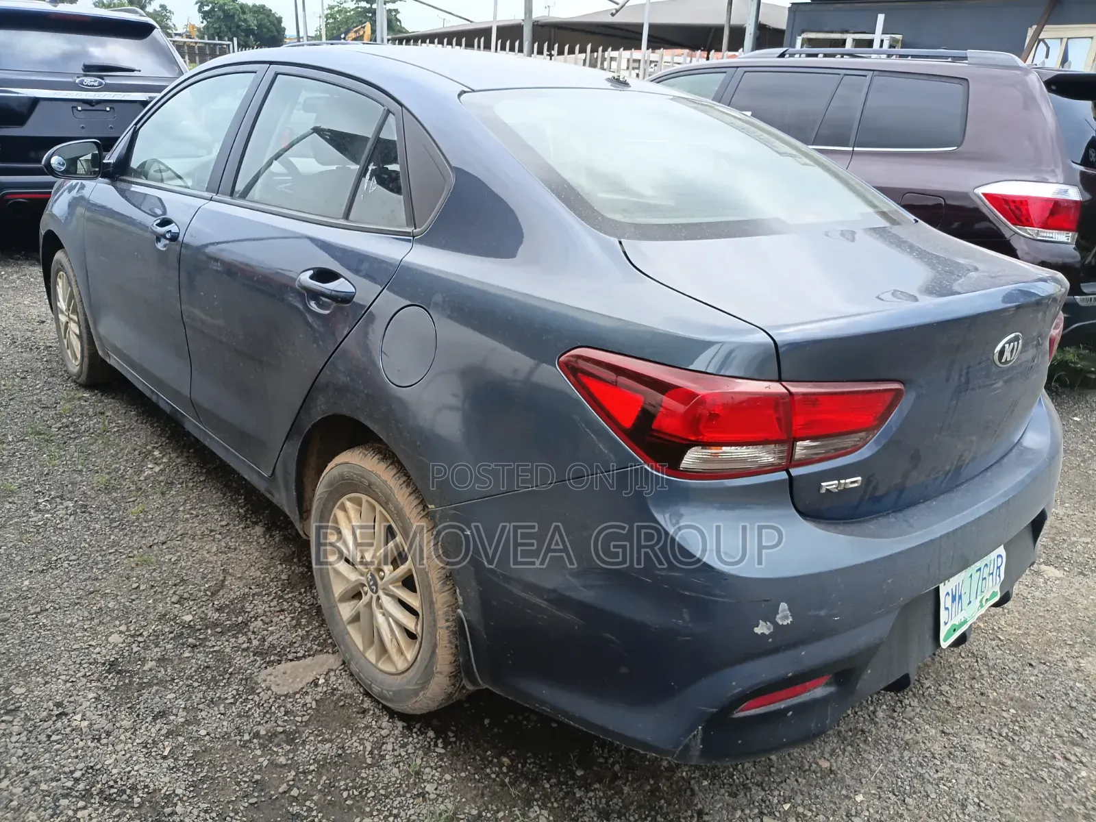 Kia Rio S Sedan 2020 Blue