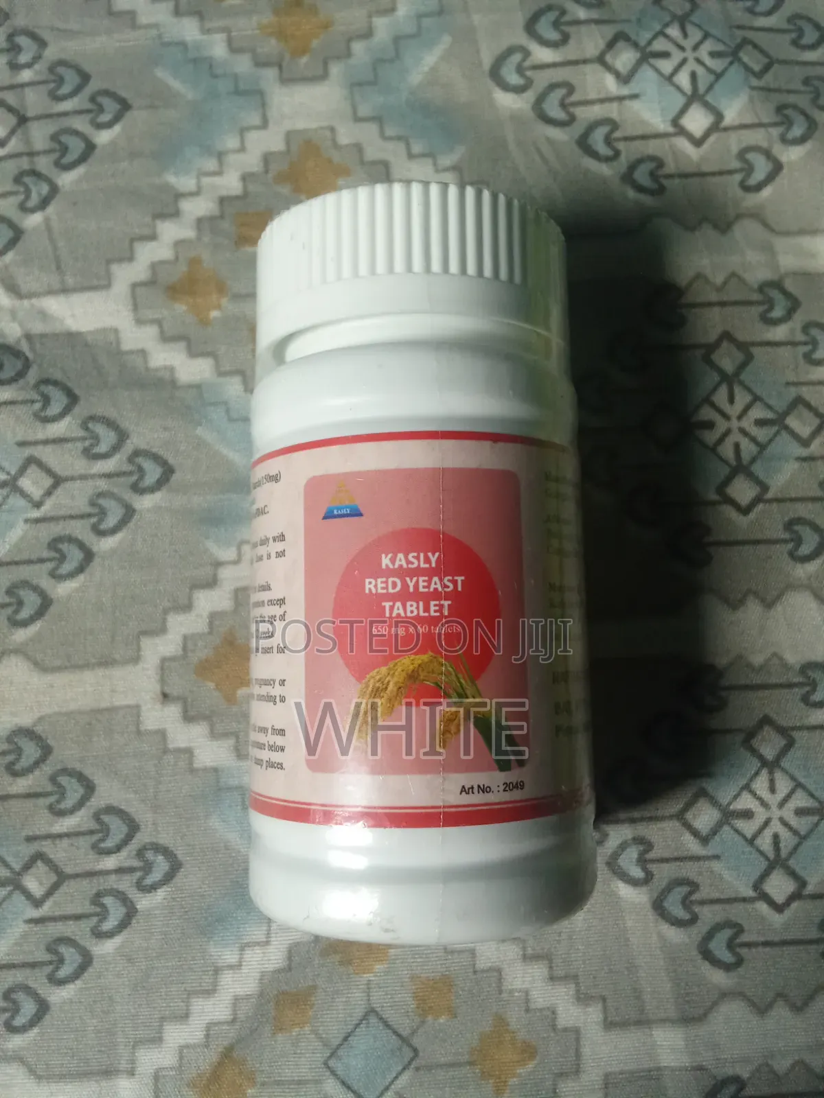 Kasly Red Yeast Tablet 650mg X 60 Tablets