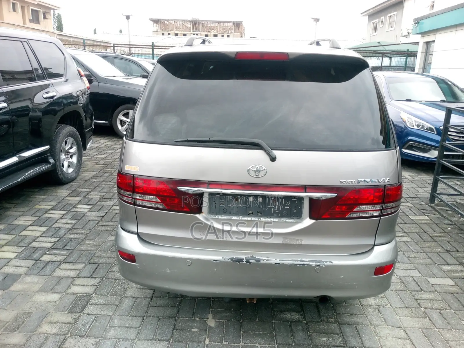 Toyota Previa 2006 Gray