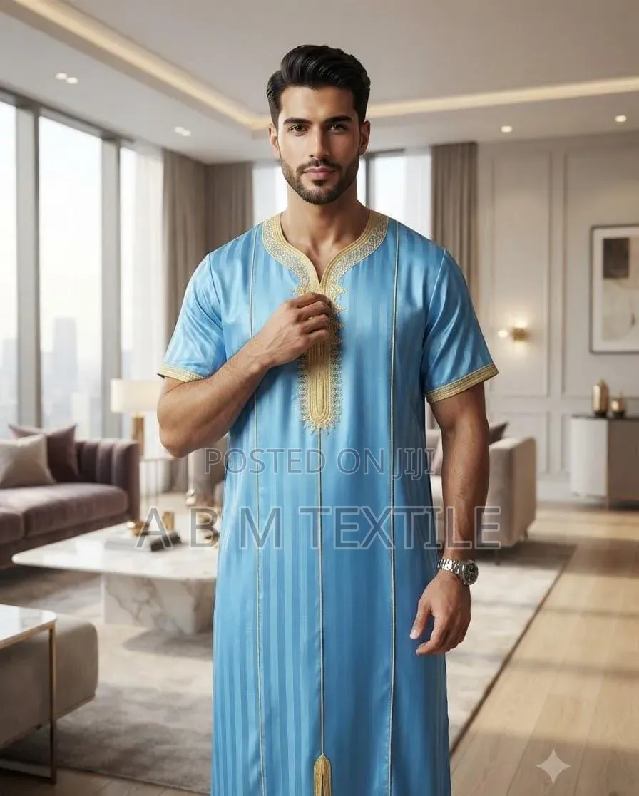 Strips Moroccan Jallabia