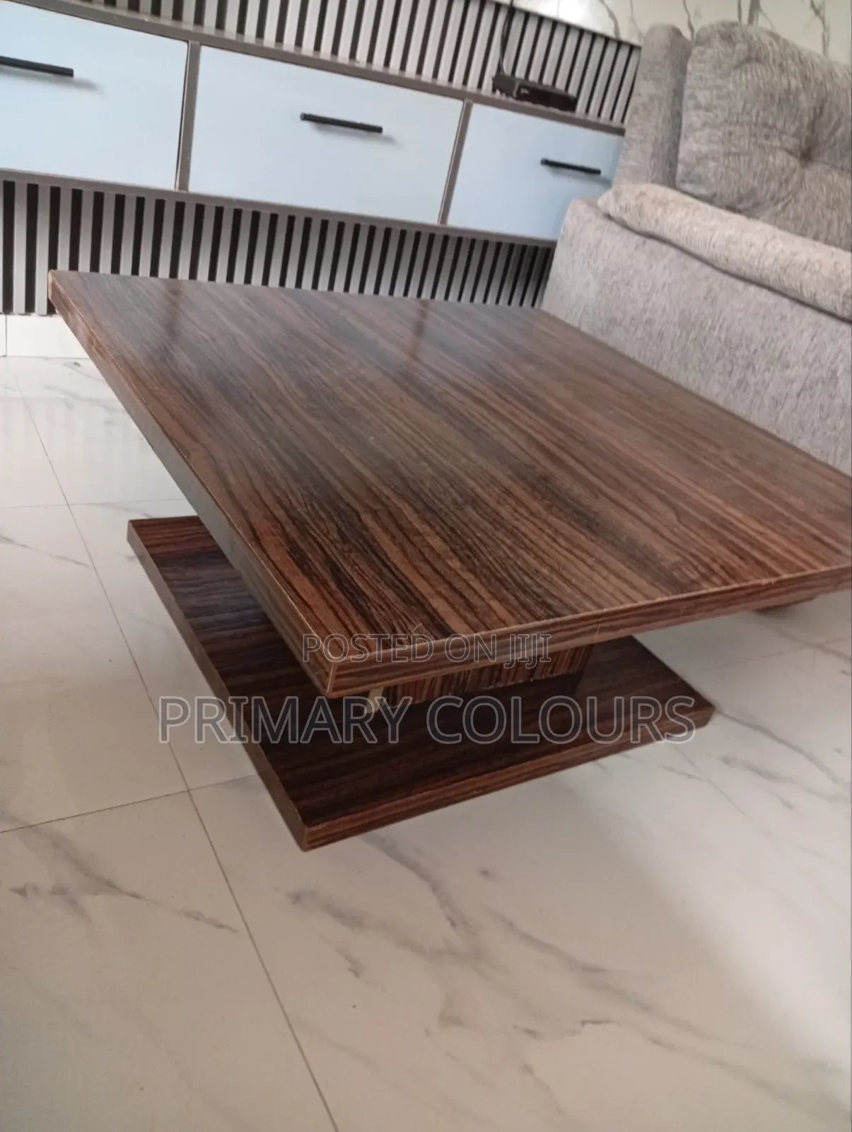 TV Stand. Centre Table and Side Stools