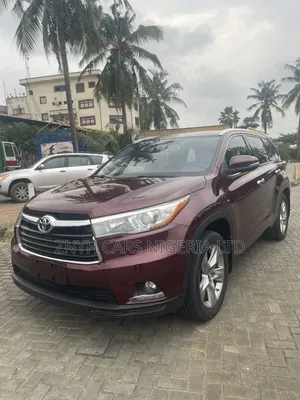 Toyota Highlander 2015 Red