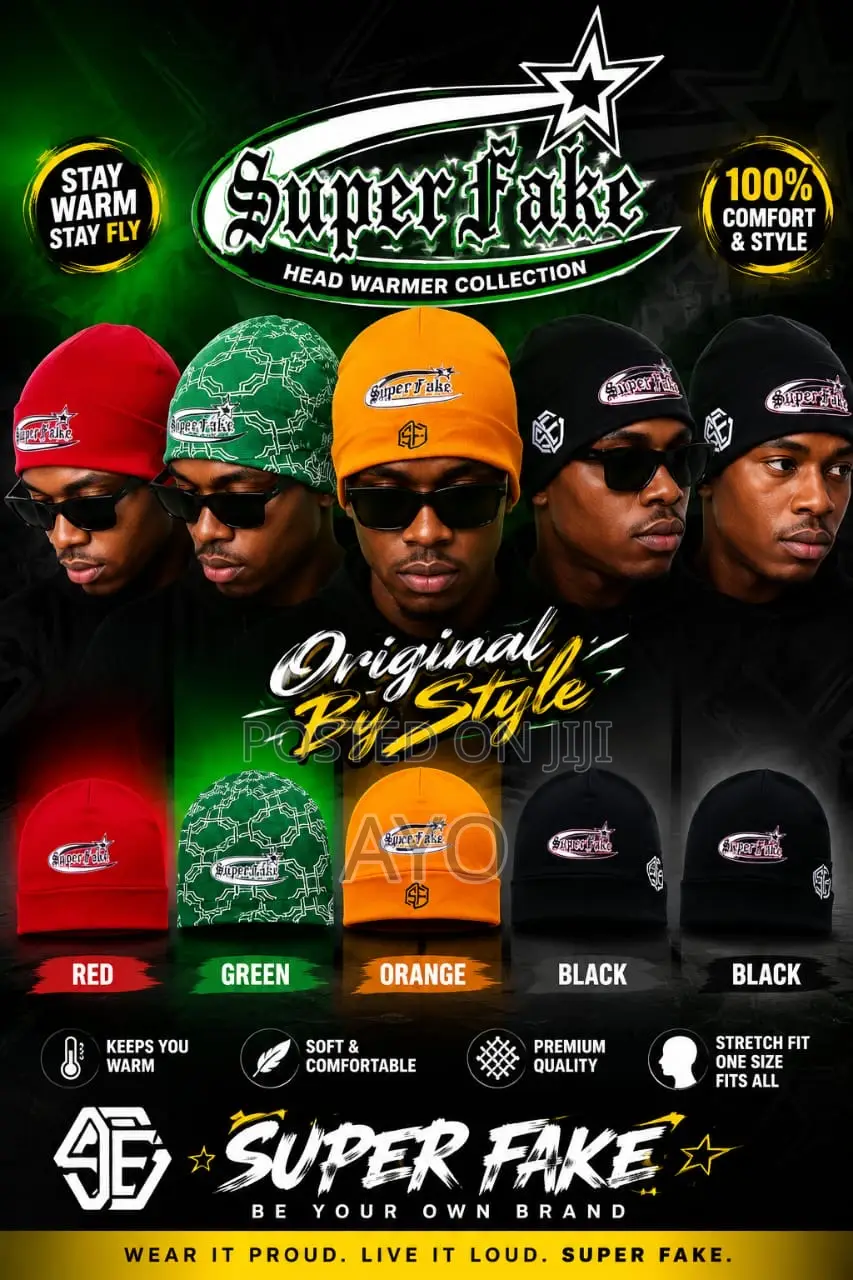 SuperFake Unisex Dread Cap