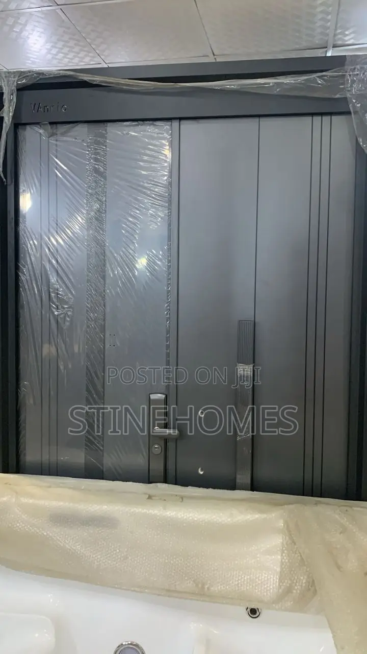 Fireproof Security Steel Door With Smart Lock
