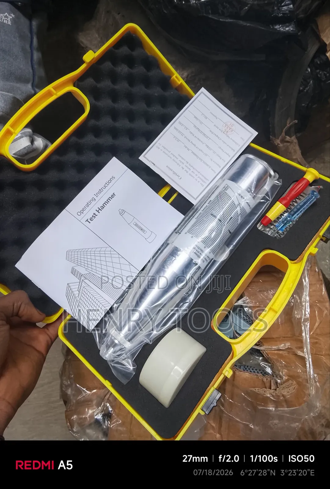 Concrete Tester Hammer