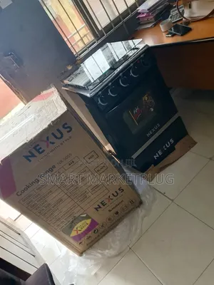 Nexus 3+1 Electric Gas Cooker With 1000w Hotplate+adjustable Legs