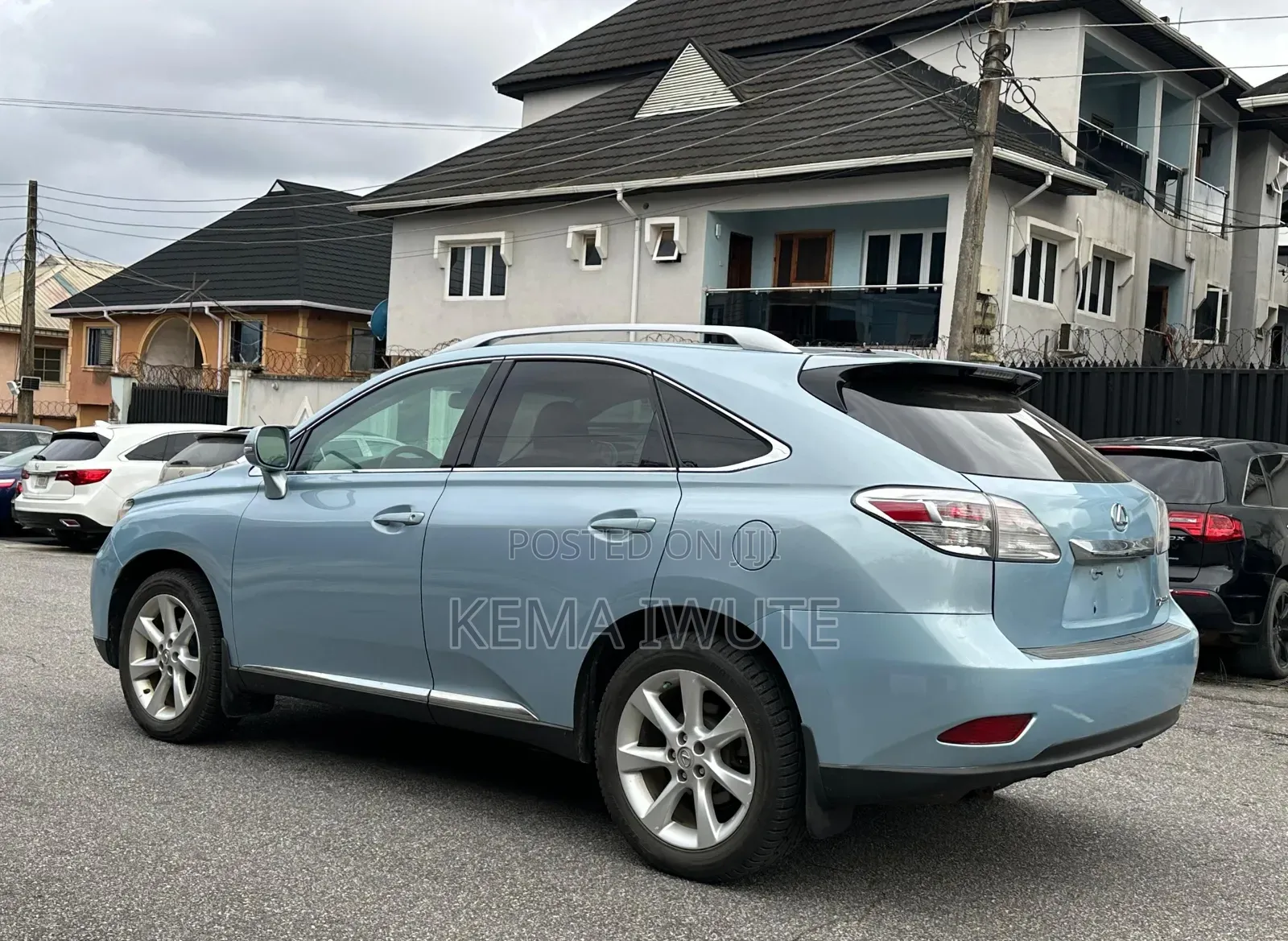 Lexus RX 2011 Blue