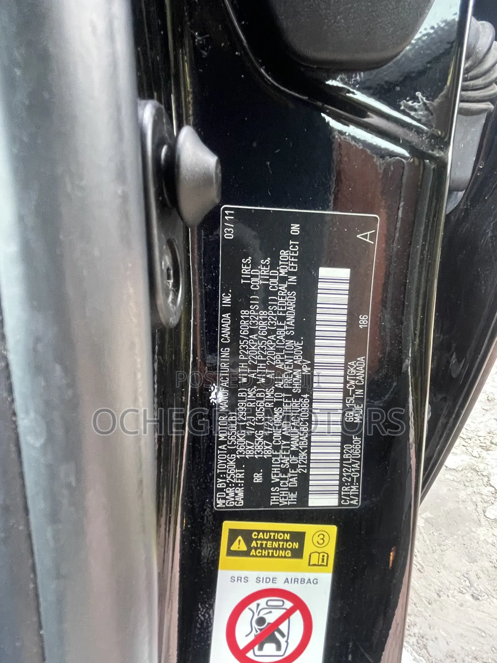 Lexus RX 350 2011 Black