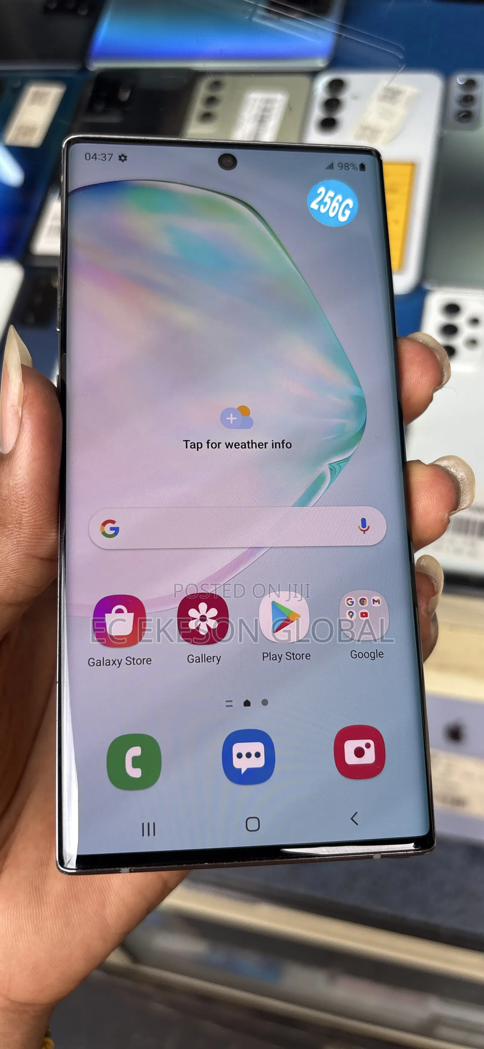 Samsung Galaxy Note 10 Plus 256 GB Silver